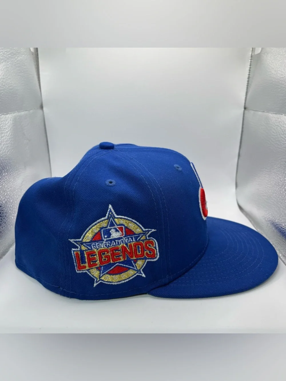 New Era 59FIFTY Montreal Expos Hat 7 1/2 Generational Legends 07/07/01 Side Logo